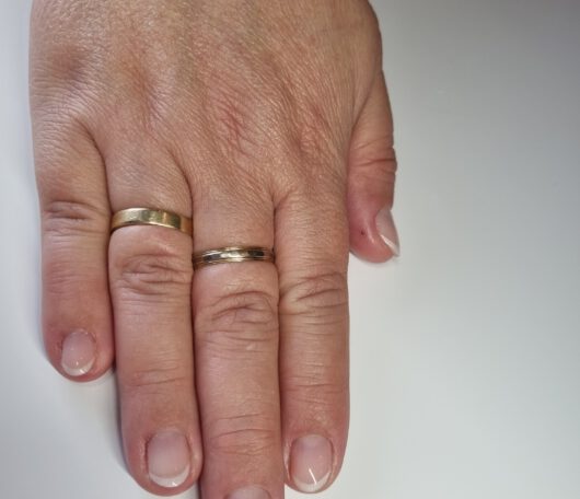 gelnagels met french manicure (off white) 2